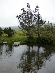 Gogona valley bhutan river photo