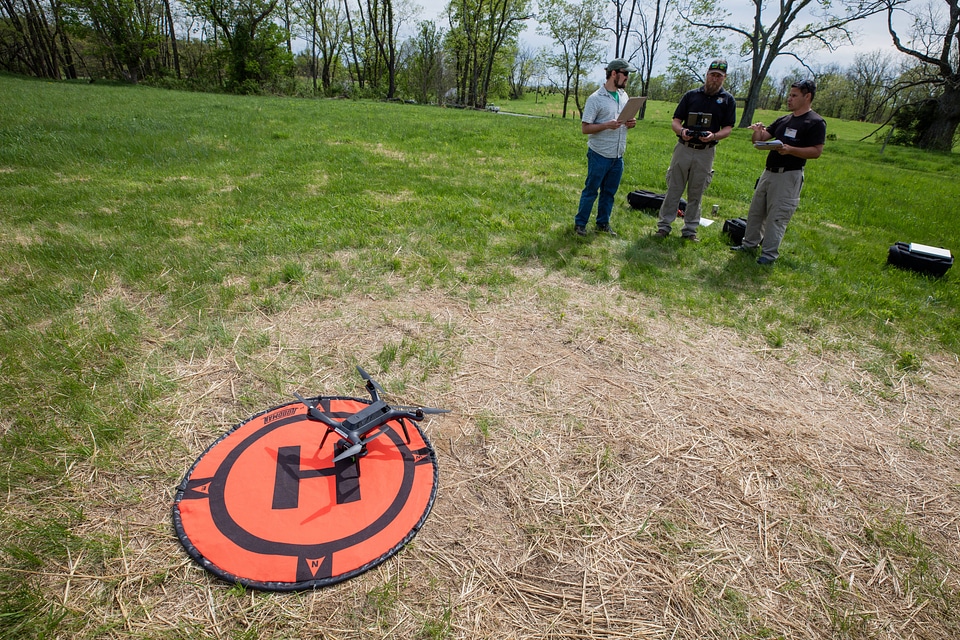 Students learn how to operate Unmanned Aircraft Systems -3