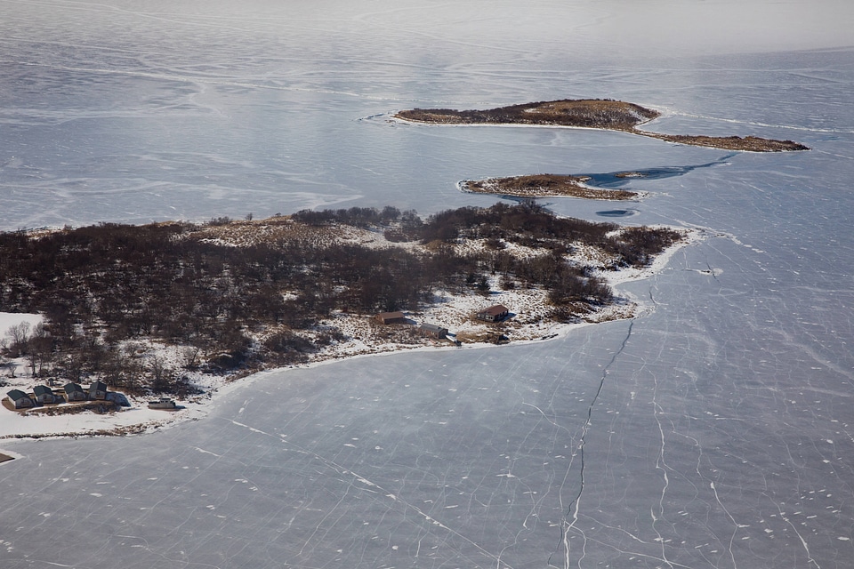 Camp Island at Karluk Lake