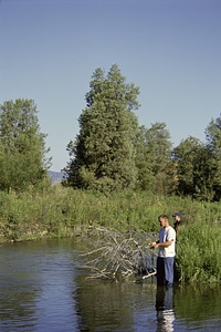 Fishing at National Bison Range
