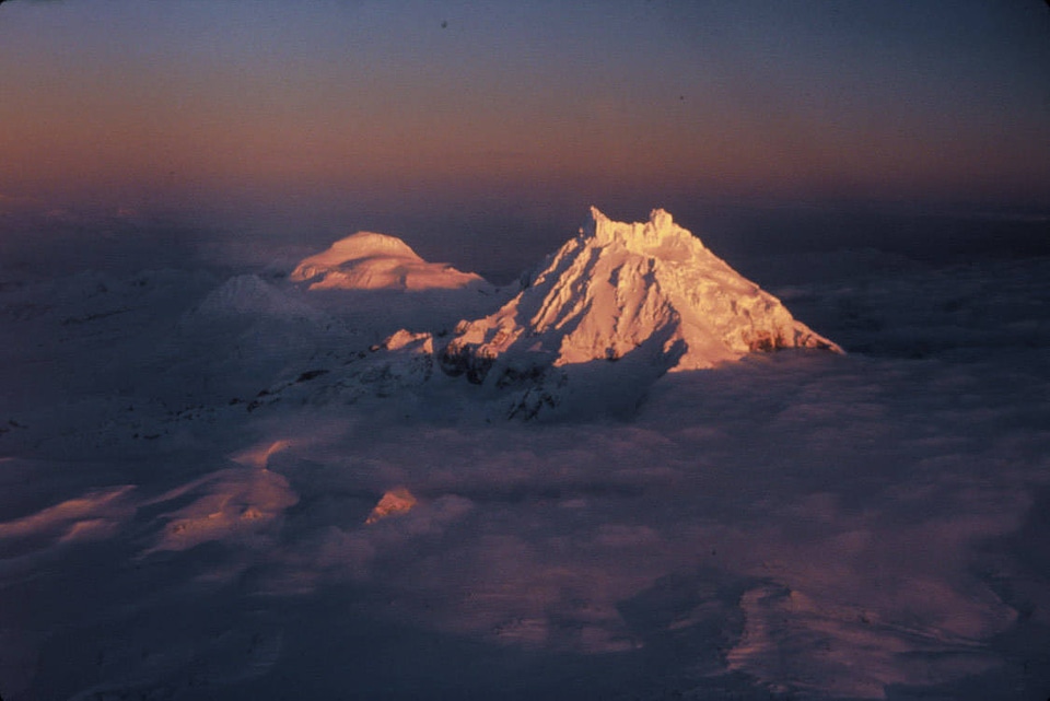 Sunset on Roundtop Peaks