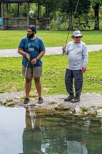 Fly fishing clinic on Hatchery Creek-1 photo