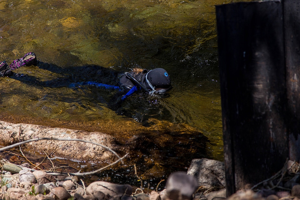 Underwater snorkeler-1