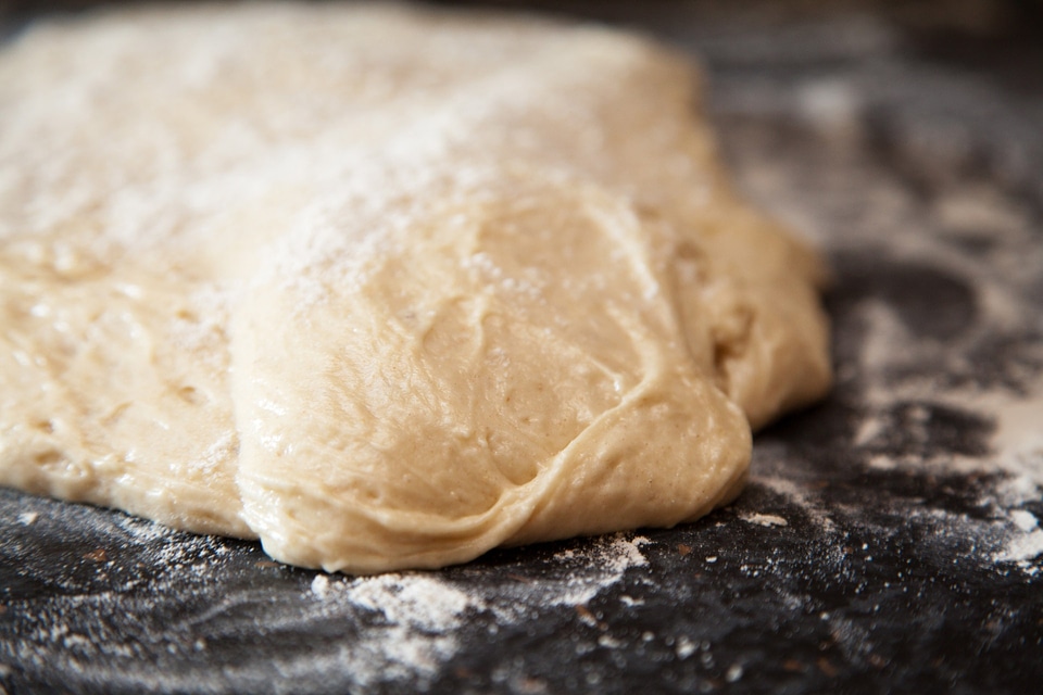 Dough flour food photo