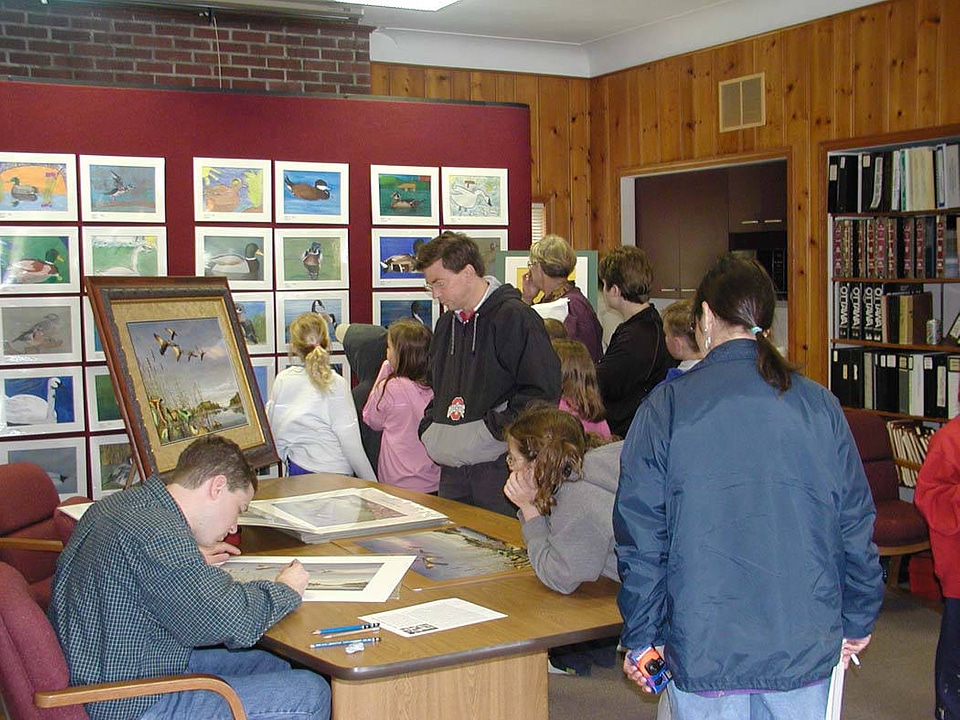 Adam Grimm, Duck Stamp artist