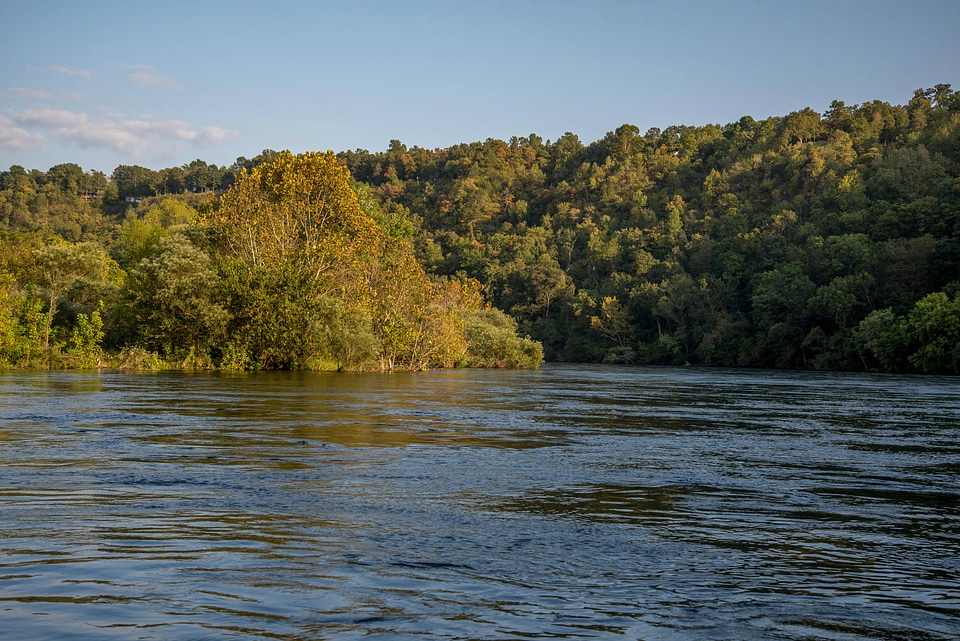 Scenic view of White River