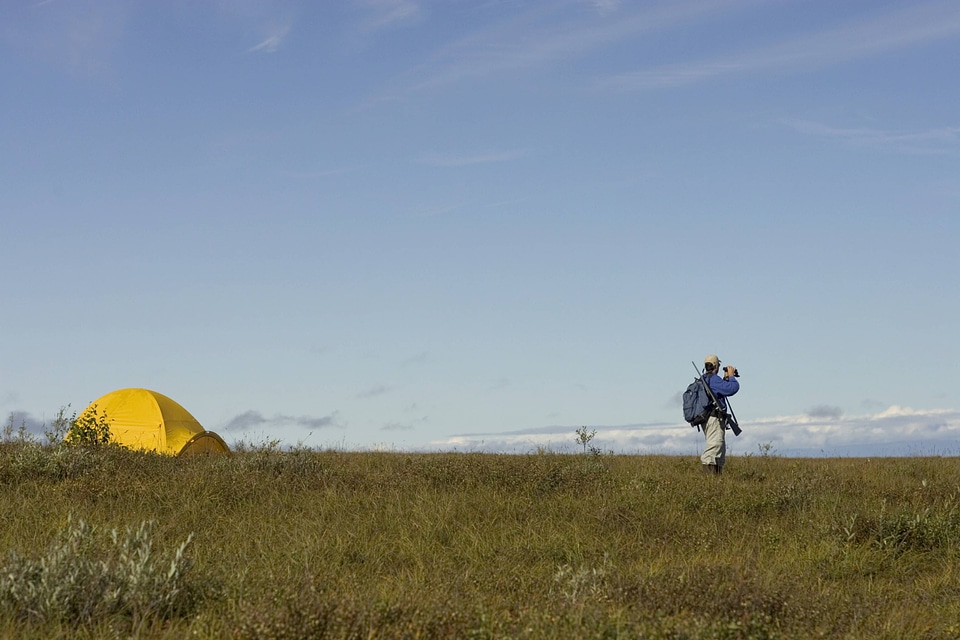 Wilderness camping and hunting