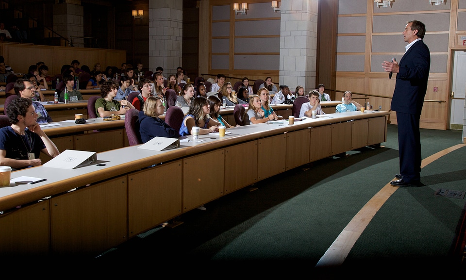 Presenter Robert F. Kennedy, Jr. at the Student Climate and Conservation Congress