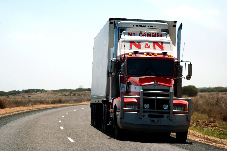 Transport carriage of goods highway