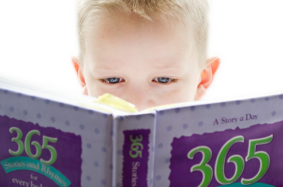 People child reading