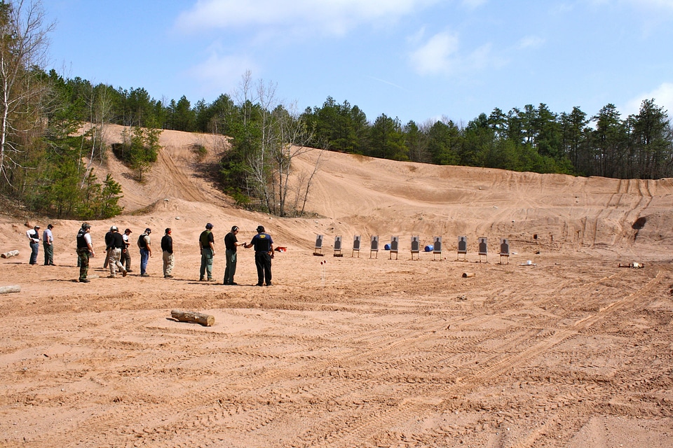 Special Agents at Firing Range