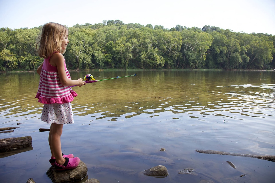 Fishing in the Potomac River