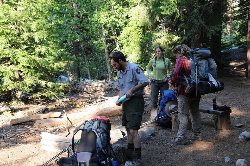 Hike getting underway
