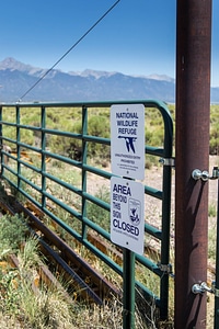 Fenced area at Rocky Mountain Aresenal NWR-7