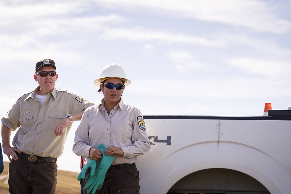 Employees at Rocky Mountain Arsenal National Wildlife Refuge