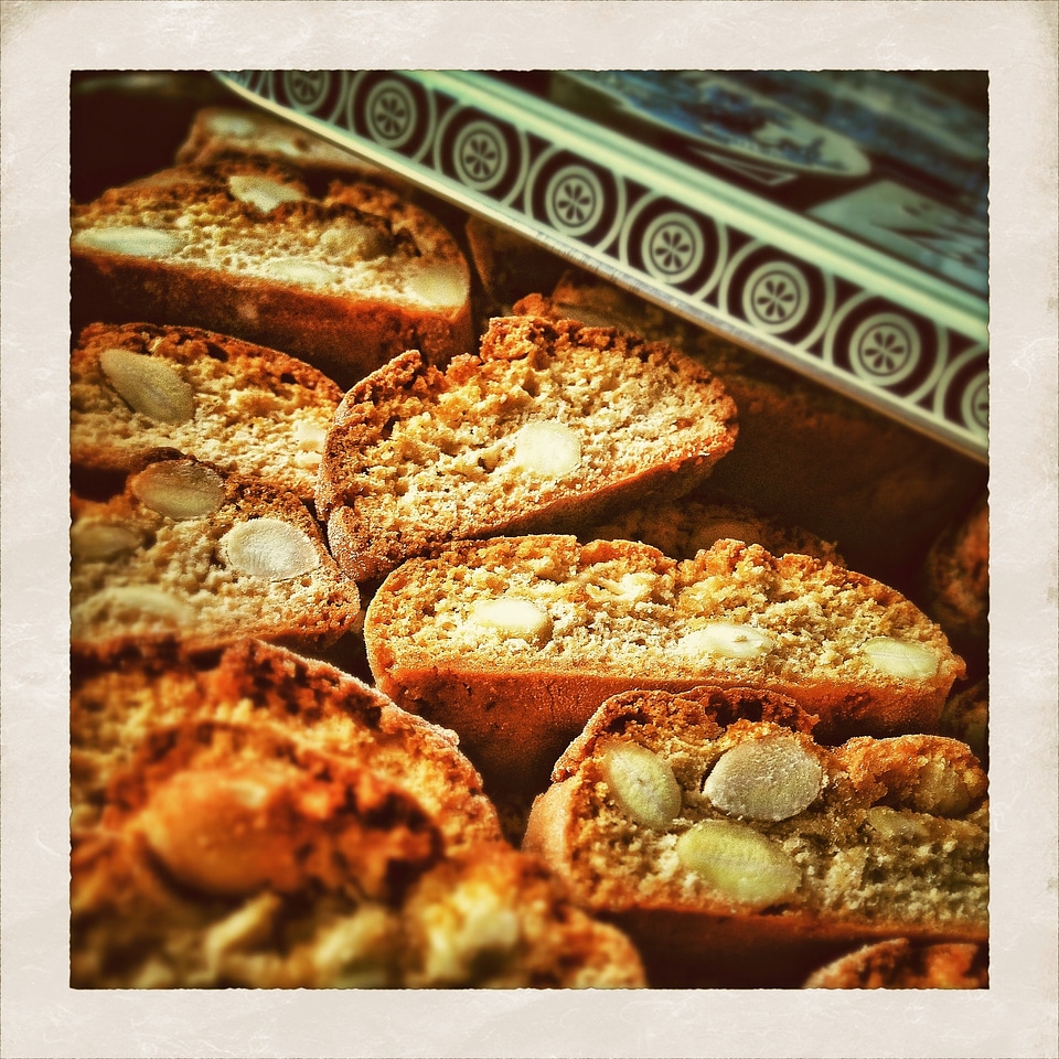 Biscuits on plate food baked food