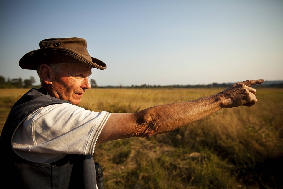 Refuge volunteer, Larry Harrington
