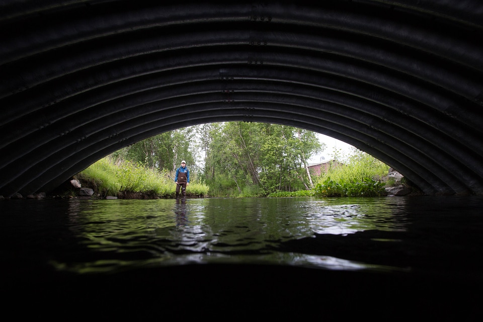 Fish friendly culvert