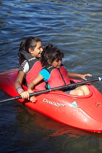 Children kayaking-1 photo