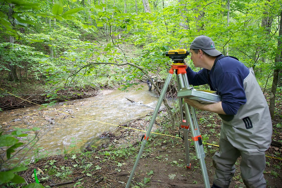 FWS employees surveying and assessing rivers and streams-2