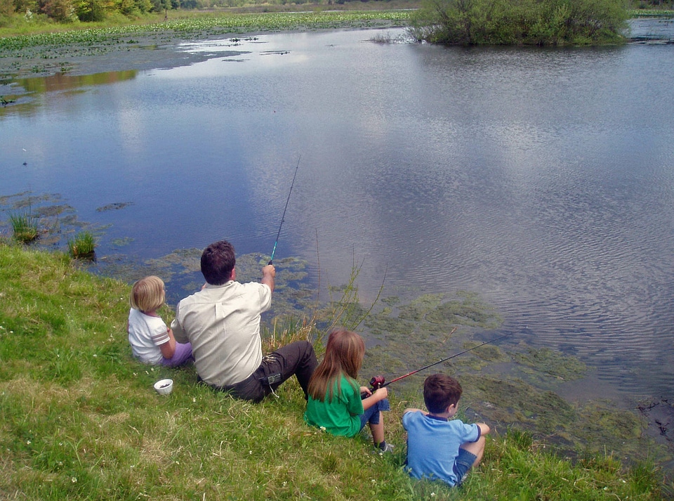Fishing at Erie National Wildlife Refuge