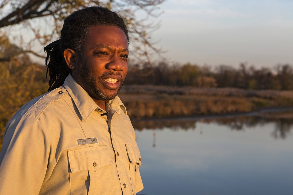 Employee at John Heinz National Wildlife Refuge-11