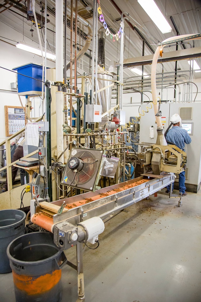 Equipment used to check quality control of fish food-1
