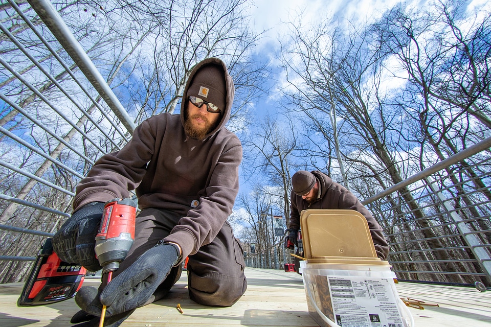Bridge repair at National Conservation Training Center-1