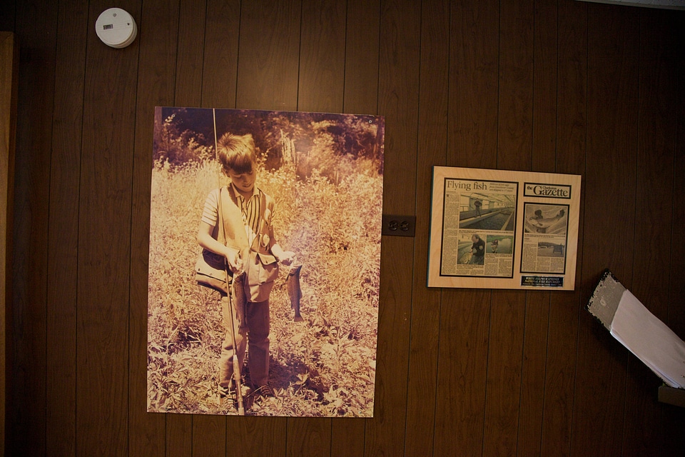 Exhibit at Stream habitat Restoration Education Center
