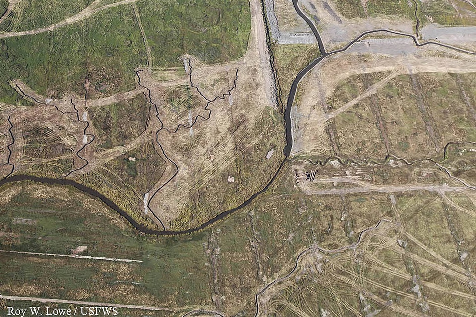 Aerial View of New Channels photo