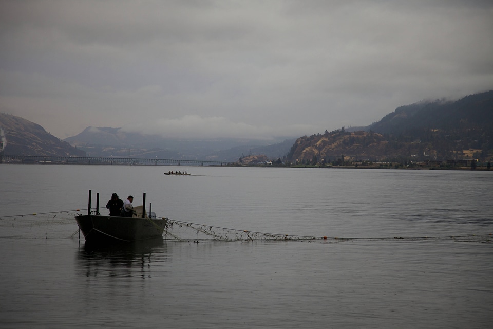 Native American gill netting-3