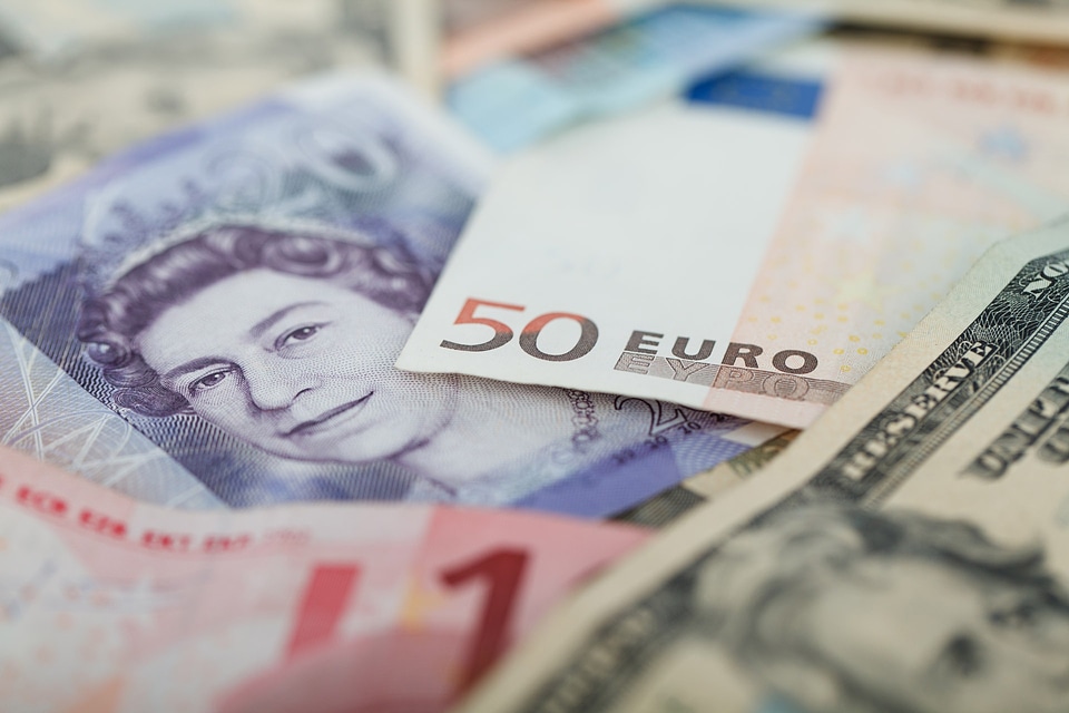 Pounds money dollars