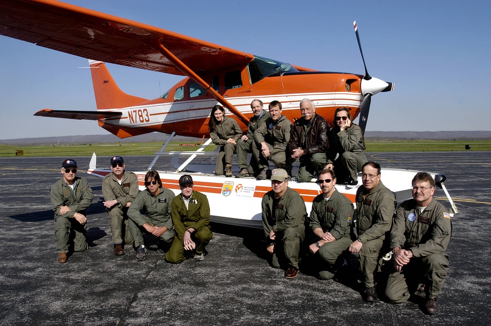 Group of U.S. Fish and Wildlife Service pilots