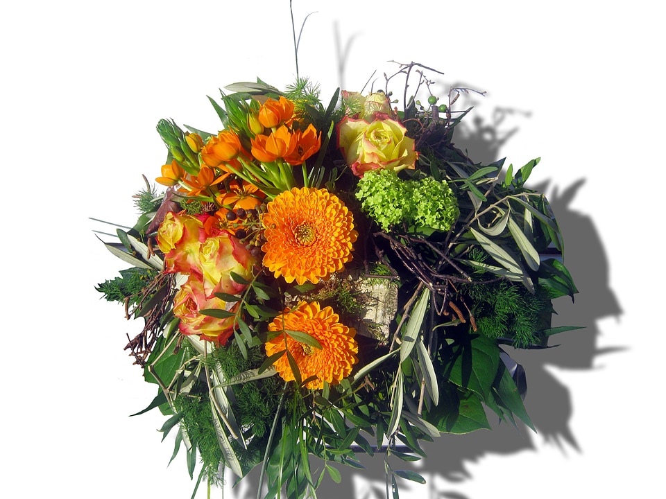 Bouquet of flowers flowers isolated