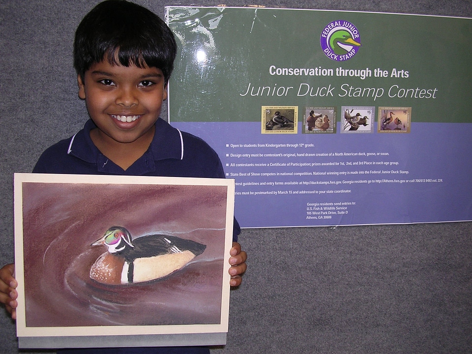 Georgia Junior Duck Stamp Program, Winners, Children, Education