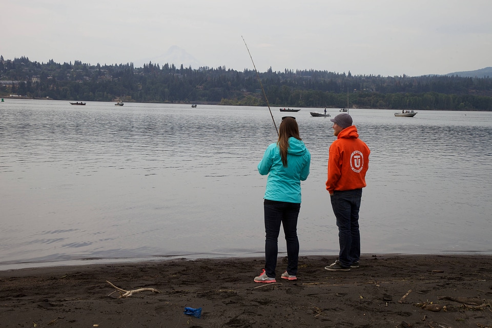 Anglers on the shore-3
