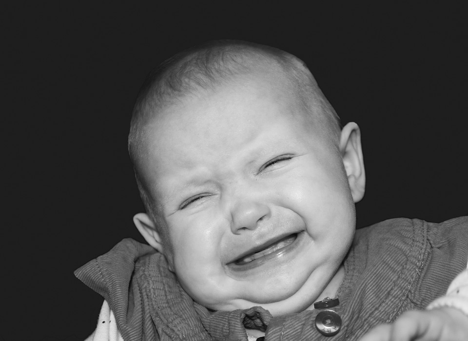 Expression child sad