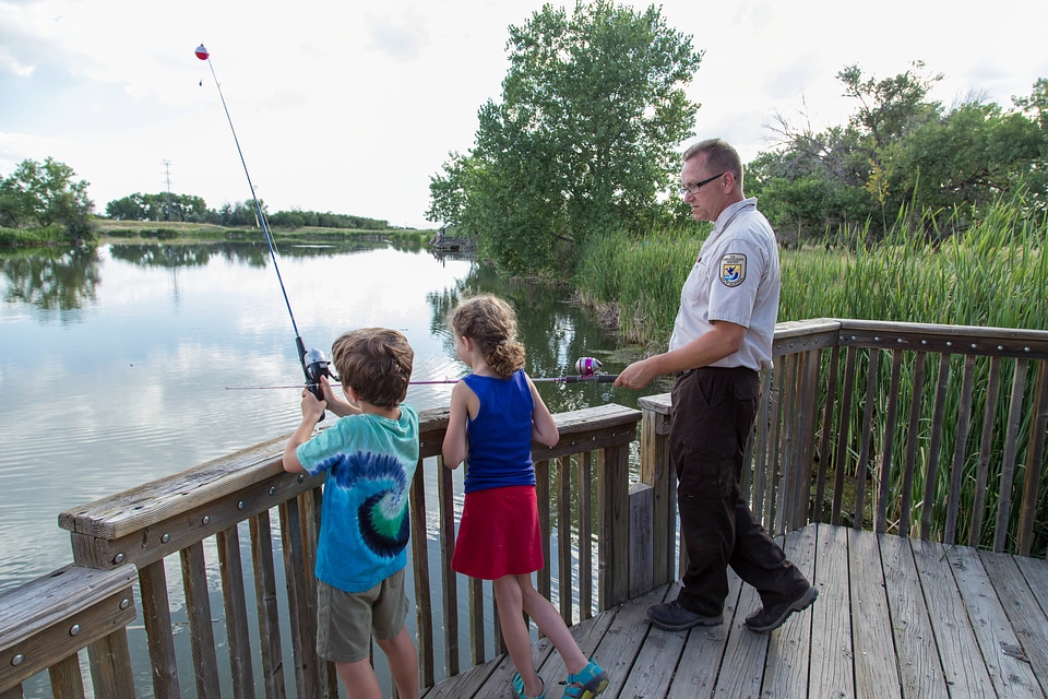 Kids fishing at the refuge-3