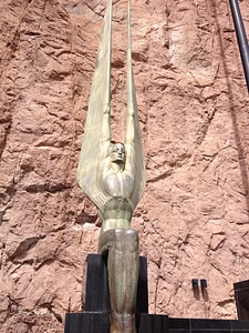 Hoover dam colorado river landmark