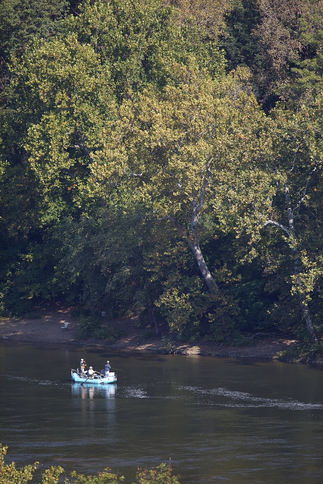 Fly fishing the Potomac River-3