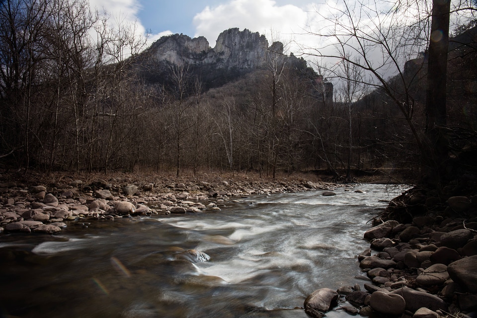 Fly fishing at Seneca Creek-1