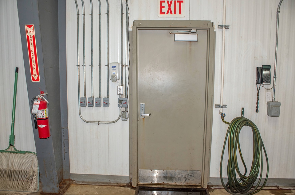 Electrical system in Sturgeon Building