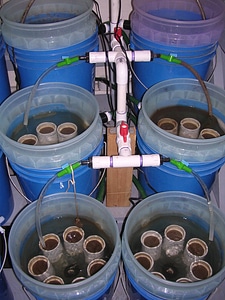 Partial flow-through bucket system-3