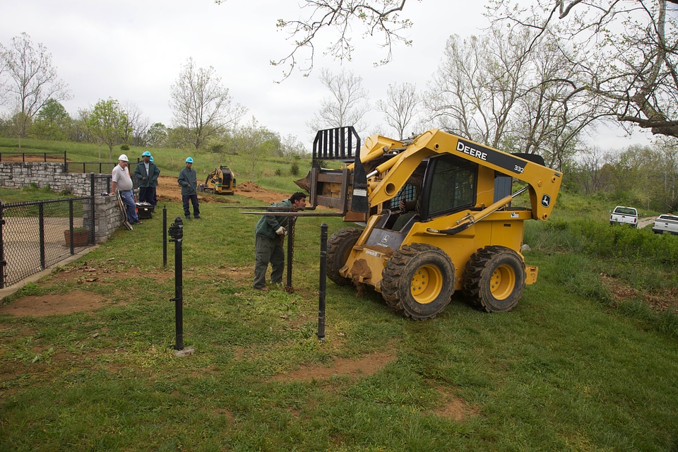 Construction of outdoor classroom-1