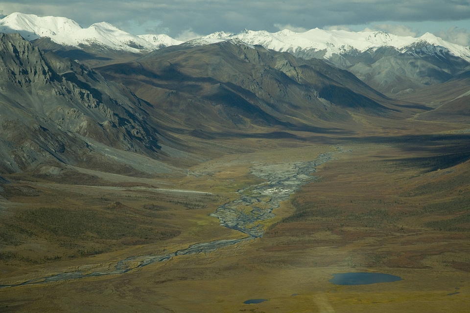 Massive mountain ranges photo