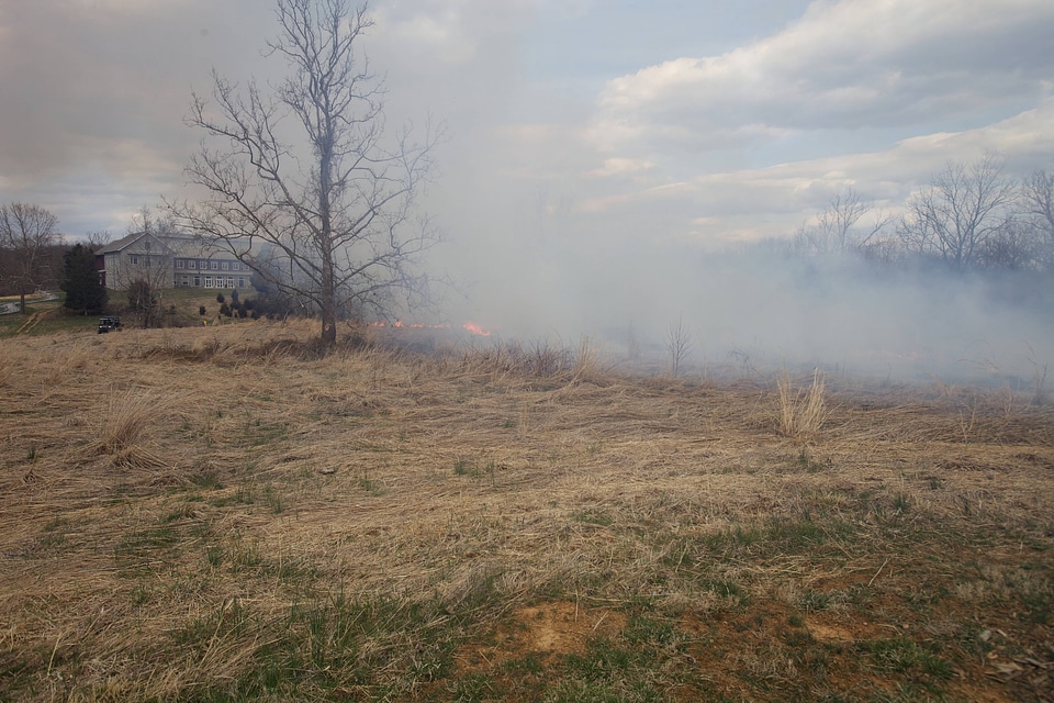 Prescribed burn at NCTC-1