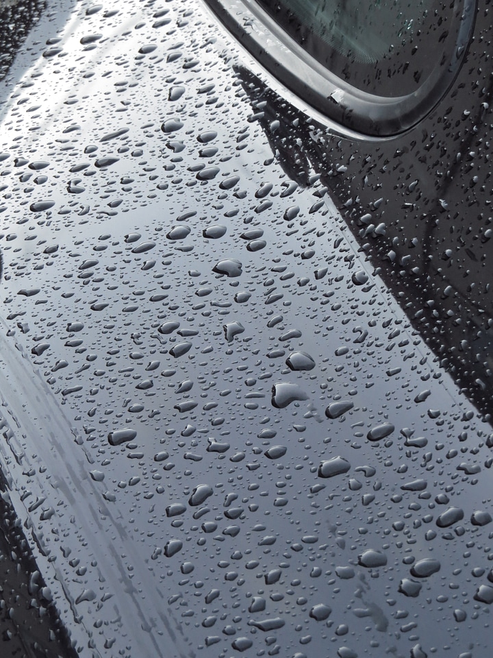 Run off raindrop rain