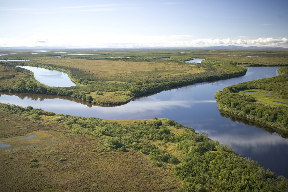 Aerial view of scenic landscape-6