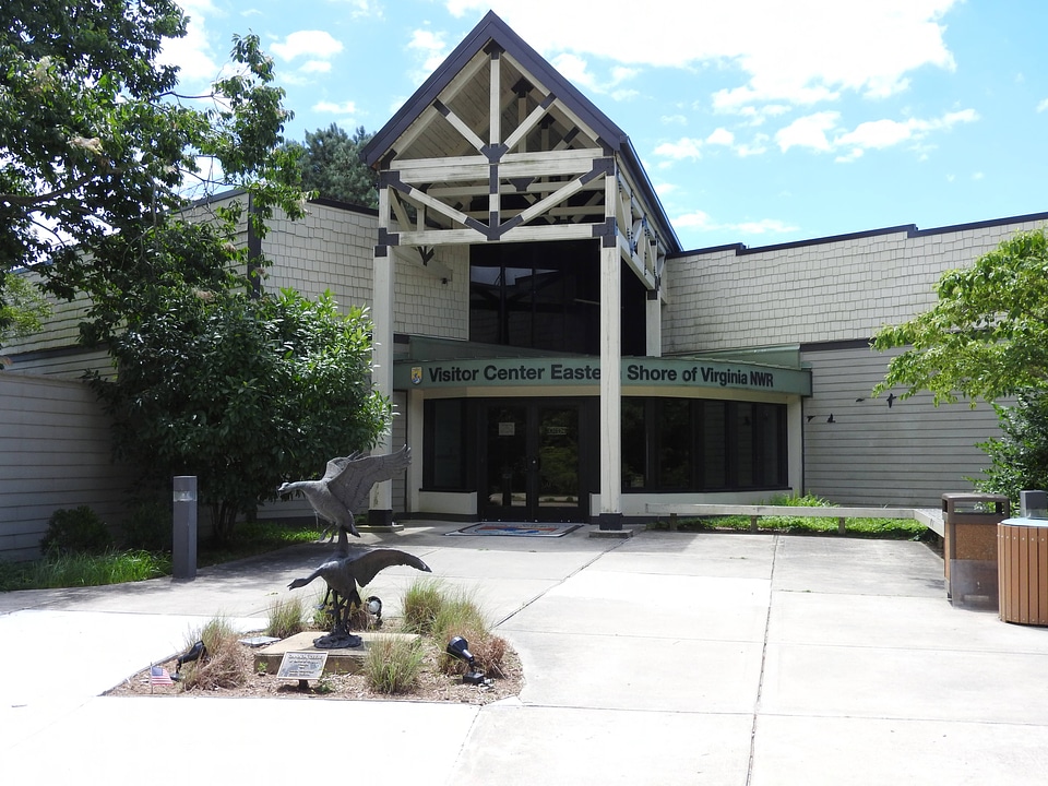 Visitor center at Eastern Shore of Virginia National Wildlife Refuge