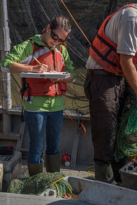 USGS scientists document invasive carp data on Missouri River photo